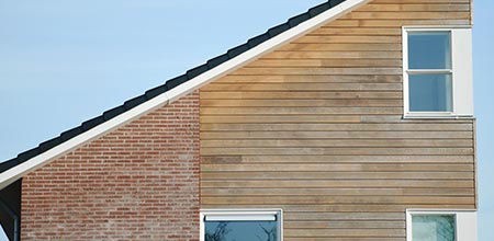 houten gevelbekleding Gent